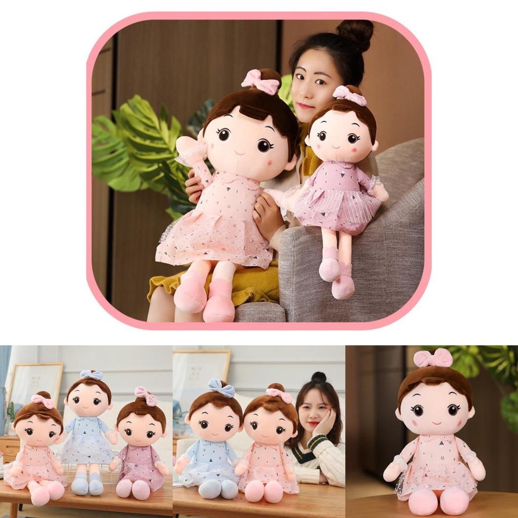 Plush Girl Doll With Cotton Filling For Kids Play And Collection