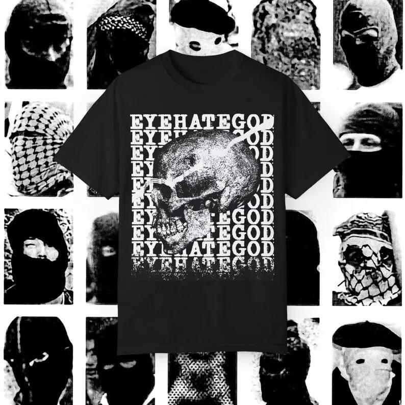 

2Sided EYEHATEGOD T Shirt Sludge Crust Punk Dystopia Vintage Acid Bath Buzzoven Unisex T-Shirt L