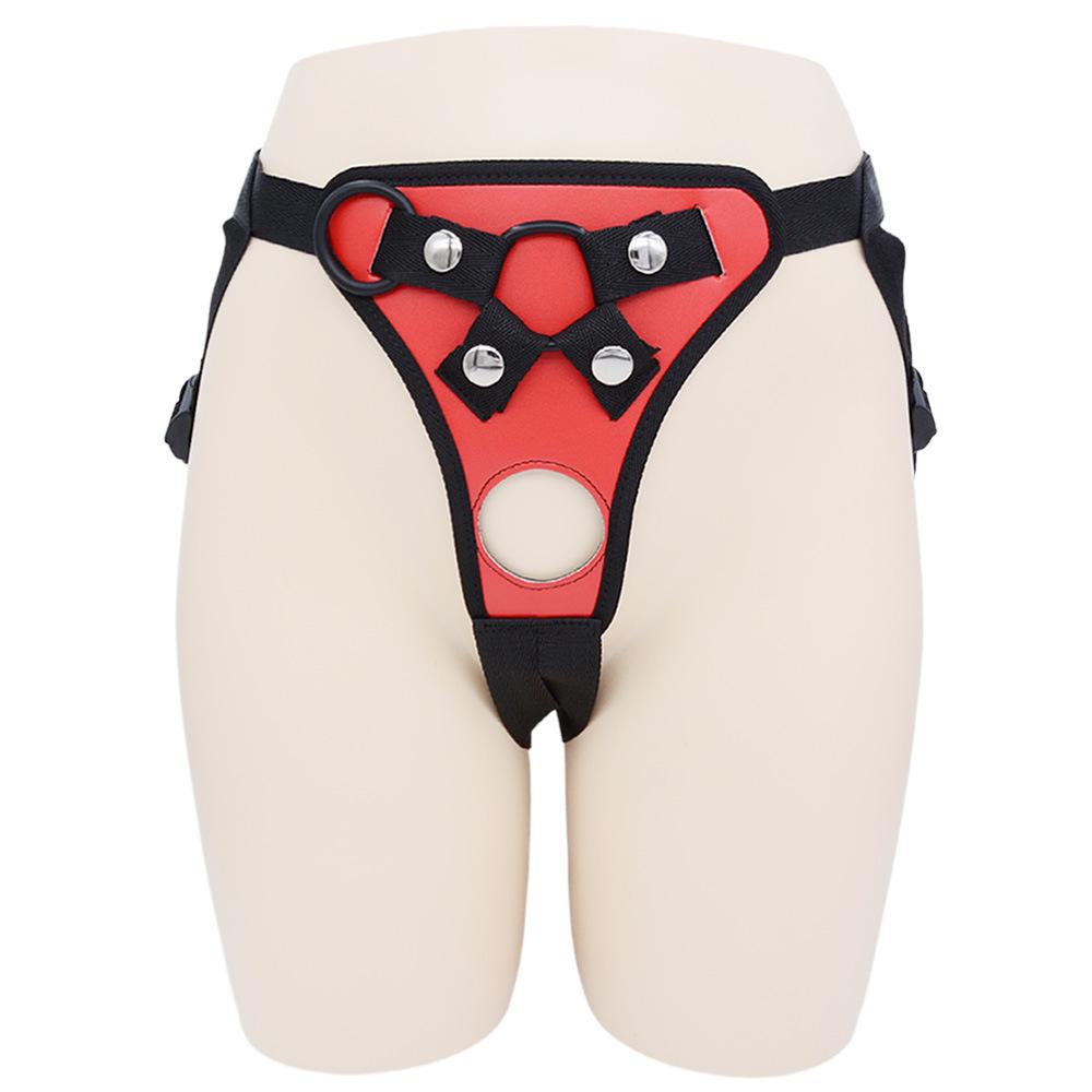 Adjustable Harness Flirting Belt Strapon Realistic Dildo Pants With Rings Wearable Penis Panties Sex Toys For Adults Lesbian 18+