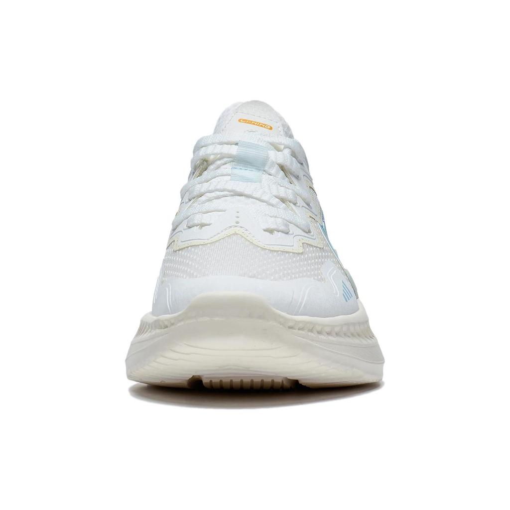 New LiNing Qingyou Anti Slip Wear Resistant Low Top Sports Casual Shoes Men's White Blue AGLT057-1