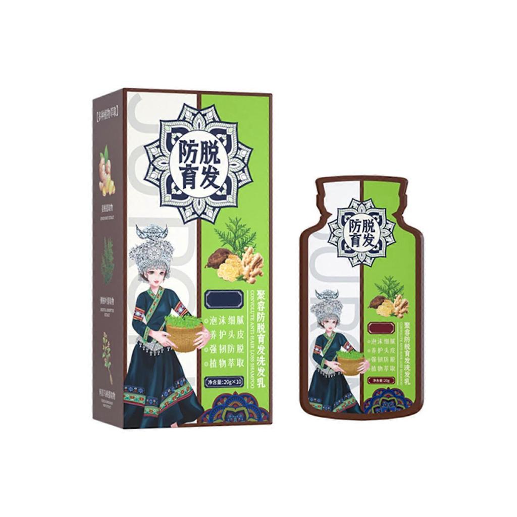 200ML Anti-Hair Loss Hair Ginger Shampoo, Nourishing Repairing Hair Shampoo, for Long/Short Hair