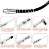 Lubrication Adapter Coupler Connector Grease Needle Nozzle Injectors Tool for Mechanical Use Heavy Machinery Maintenance
