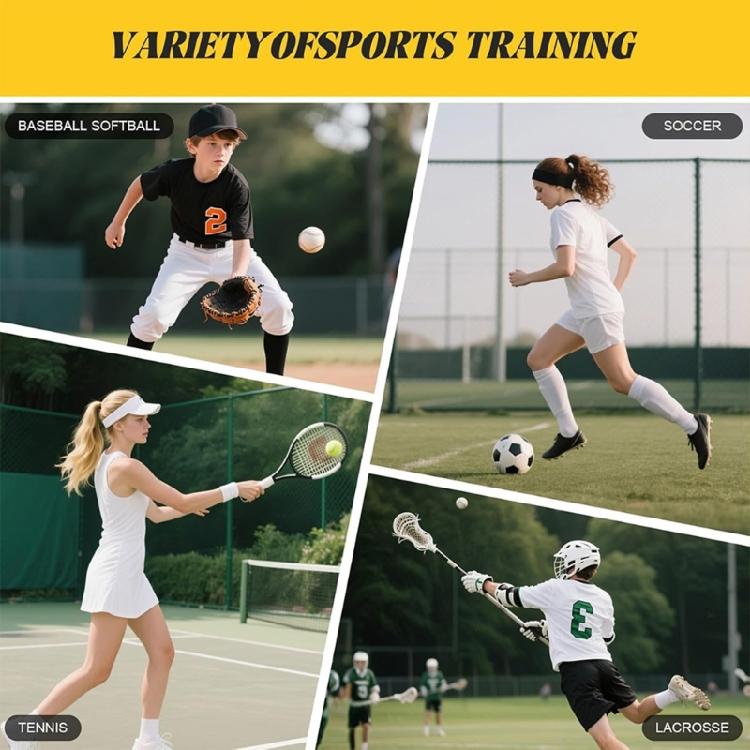 Multifunctional Volleyball Rebounder Net Easy Assembly Design Sports Training Net Quick Setups Polyester Texture
