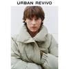 UR Women's Minimalist High-Neck Loose Down Jacket