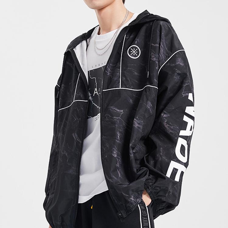 Li Ning Casual Sports Jacket Men Jackets Standard-Black AFDQ399-1