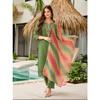 Women's Rayon Embroidered Straight Kurta with Pant And Dupatta Sets