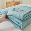 Solid Color Air Conditioner Blanket Summer Single Person Student Dormitory Air Condition Quilt Machine Washable