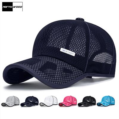 Northwood Mesh-Sport-Baseball-Caps für Männer und Frauen, Dad-Hüte, atmungsaktive Caps, Sommer-Sonnenhüte