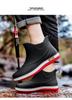 Men's Fashion Short Rain Boots - Waterproof, Non-slip, and Versatile for Outdoor, Kitchen, or Car Wash Use.