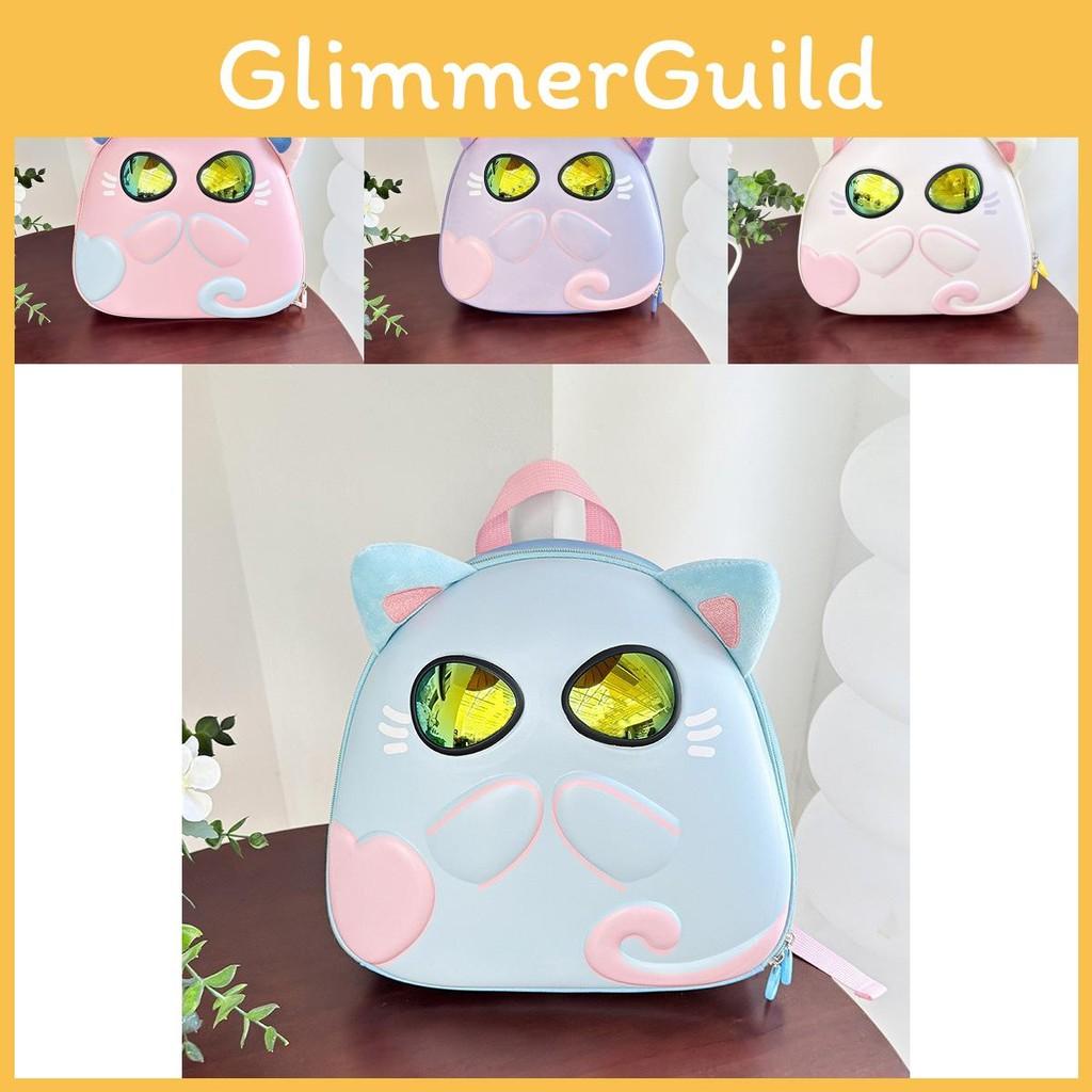 Stylish Lightweight And Childrens Backpack With Charming Cat Image Ideal For Preschool