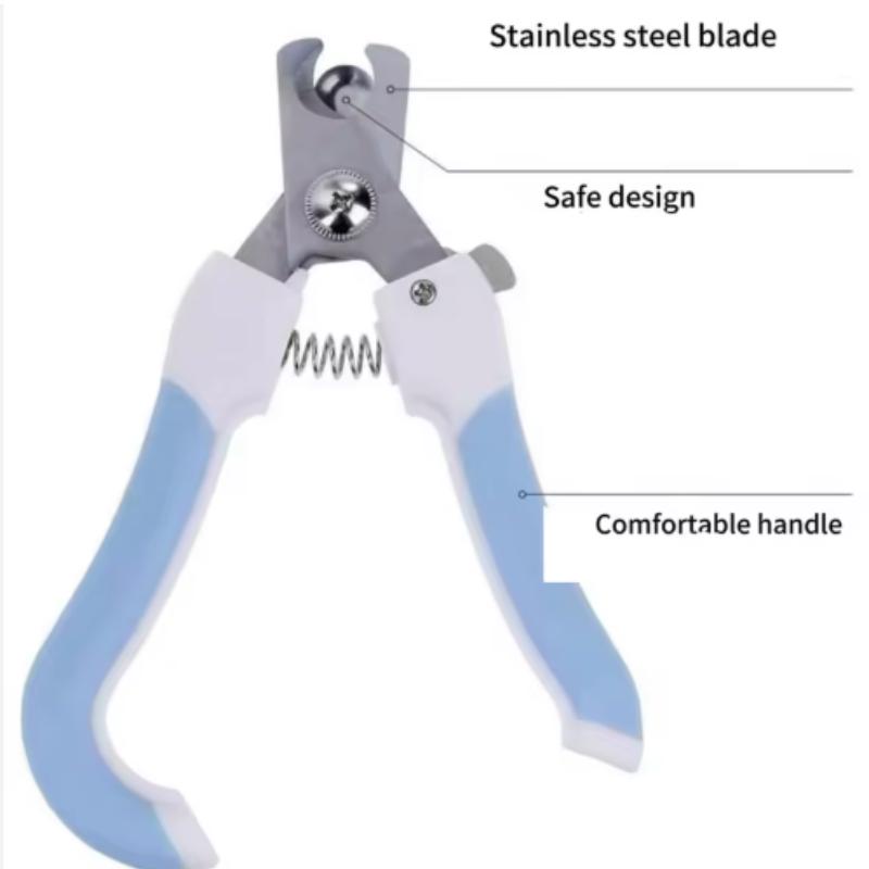 Pet Nail Clippers Pet Dog Cat Grooming Nail Scissors Stainless Steel Straight Handle Clippers Pet Supplies