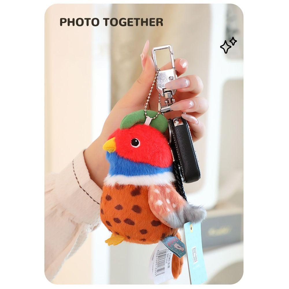 Soft Bird Plush Toy Cute Stuffed Animal Children Girls Gift Bird Pendant