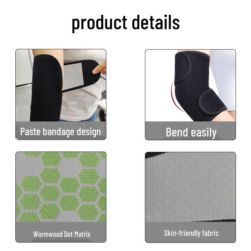 Unisex Warmer Ellbogenärmel zur Gelenkunterstützung, Linderung von Tennisarmbeschwerden und Kälteschutz