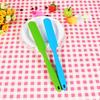 Kitchen Cake Cream Butter Spatula Mixing Batter Scraper Brush Handle Silicone Baking Cook Tool