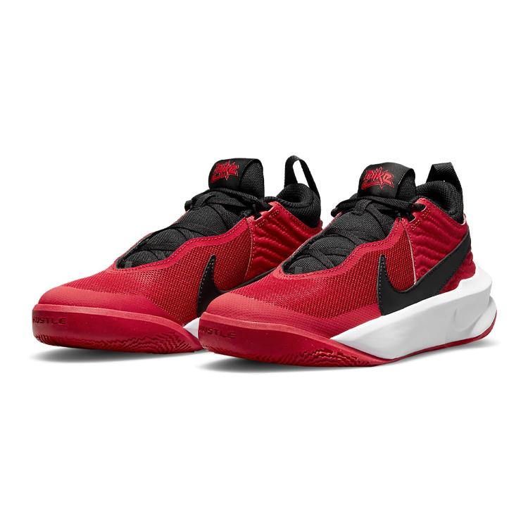 Nike Team Hustle D 10 University Red GS CW6735-600