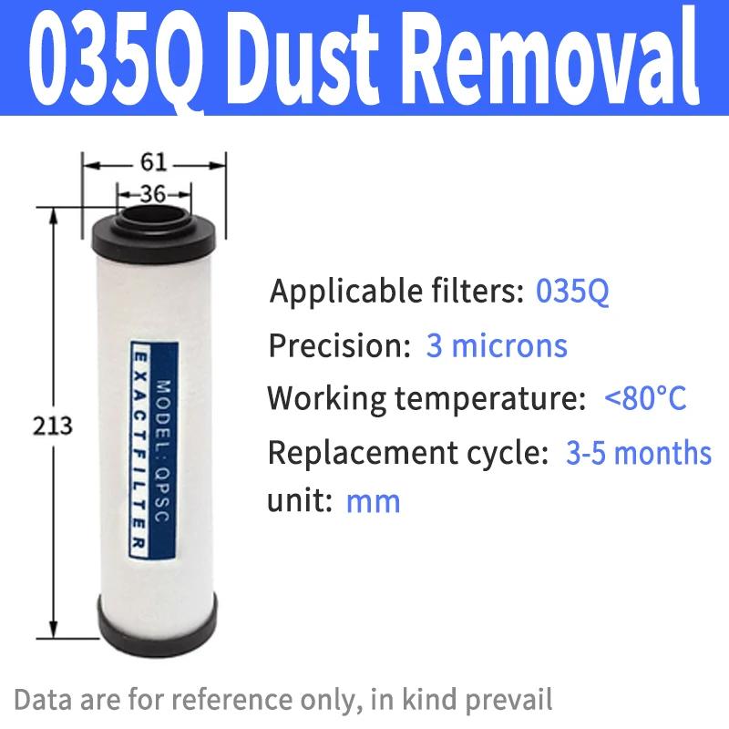 Compressed Air Precision Filter Element 015Q/024P Cold Dryer Drying 035S Air Compressor Filter Element