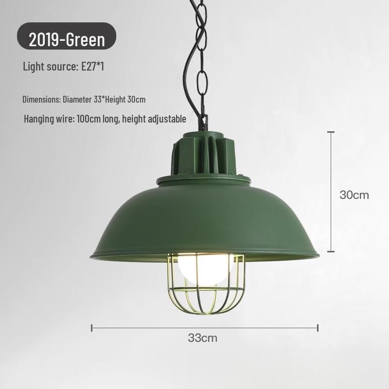 Подвесной светильник в скандинавском индустриальном стиле