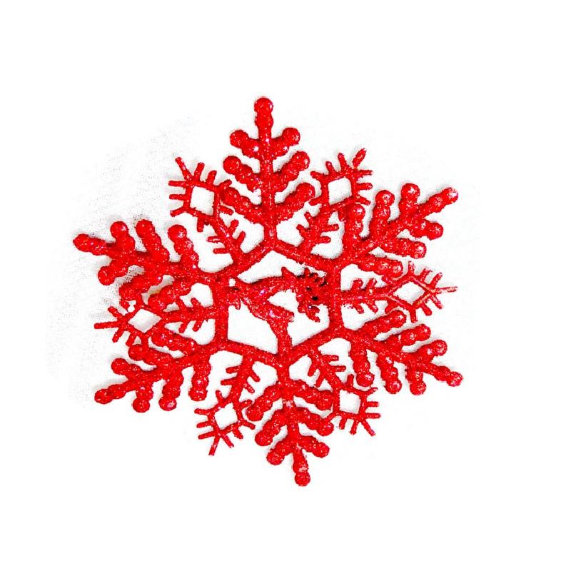 Decorations Christmas Party Snowflake Strips Transparent Plastic Festive Decor