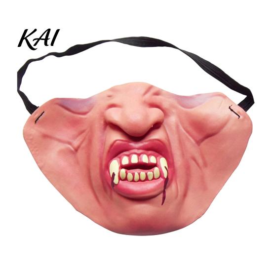 Dog Masque for Halloween Funny Masque, PU Foam Scary Pet Face Costume, Realistic Mouth Cute Dress Up with Elastic Band Up, Holiday Party, Photo Props