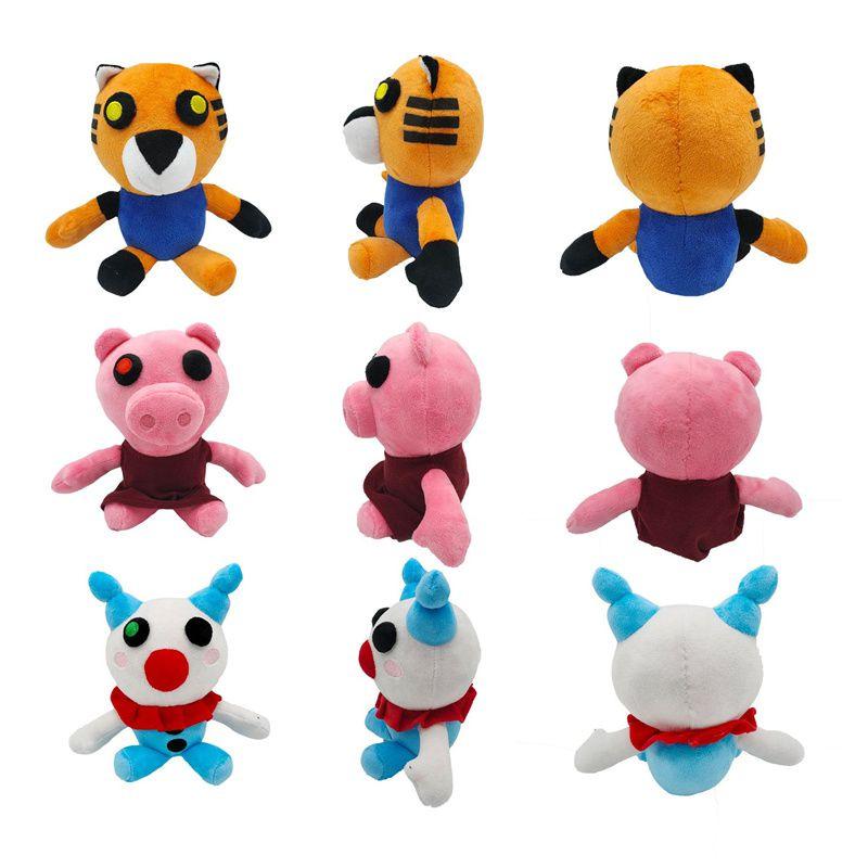 Adorable Roblox Piggy Plush Toy Tiger Clown Soft Doll Great For Kids Fans Gift