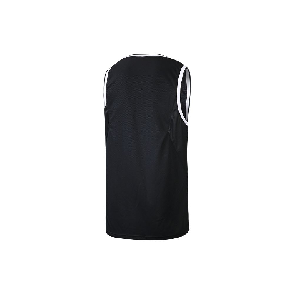 Under Armour Line Print Logo Basketball Sports Knitted Quick-Dry Breathable Vest Men Vest Black 22500102-001