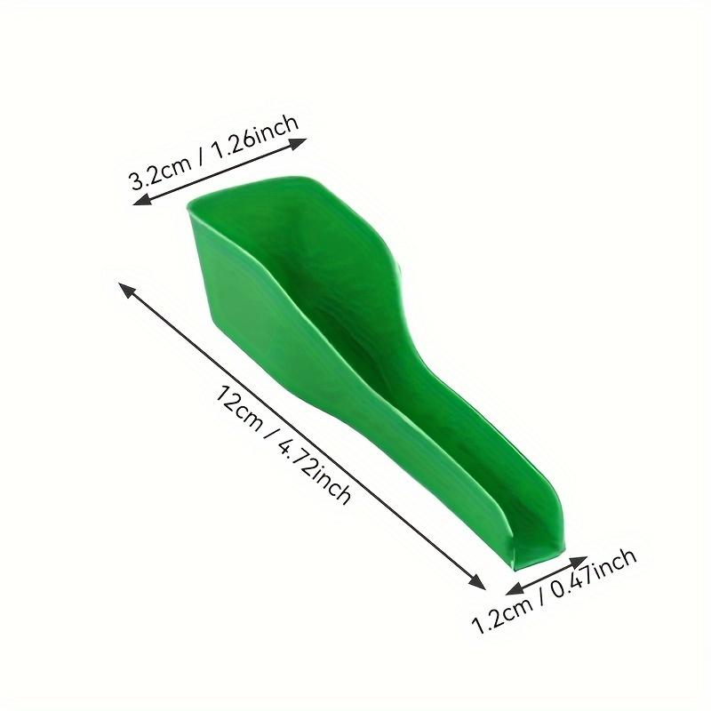 

EasyClean Bird Feeder, ABS Plastic Pet Food Scoop, No-Electricity Pet Feeding Spoon, Washable Pet Supplies for Bird Feeding зелений
