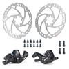 LINGMAI Rennrad Scheibenbremse Flat-Mount Direct Mount Mechanisch Drahtzug Scheibenbremse Vorne Hinten 160 mm Fahrradteile