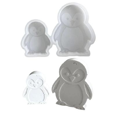 Lovely Designs Sturdy Silicone Mold for Candle and Soap Crafting Portable for Penguins Handmade Gifts and Ornaments