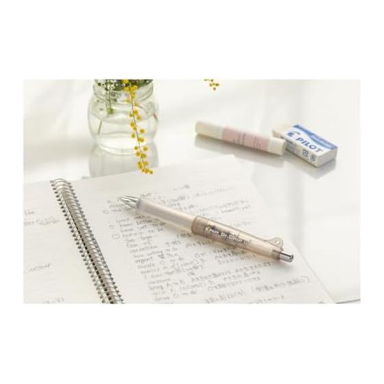 PILOT Dr.Grip Classic Mechanical Pencil, 0.3mm, Clear Beige (HDGC13CBE) - Ergonomic Design for Neck, Shoulder, and Arm Comfort, Award-Winning
