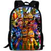 Cartoon Bear Backpack For Elementary School Students Large Capacity Durable Oxford Cloth Material