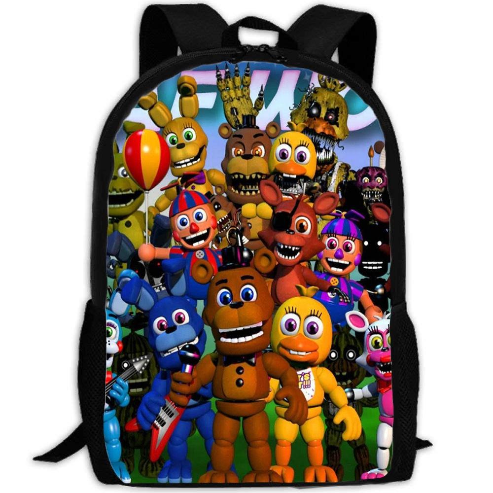 Cartoon Bear Backpack For Elementary School Students Large Capacity Durable Oxford Cloth Material