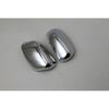 2x Side Mirror Cover Trim for 2017- JEEP Compass Rearview ABS Chrome