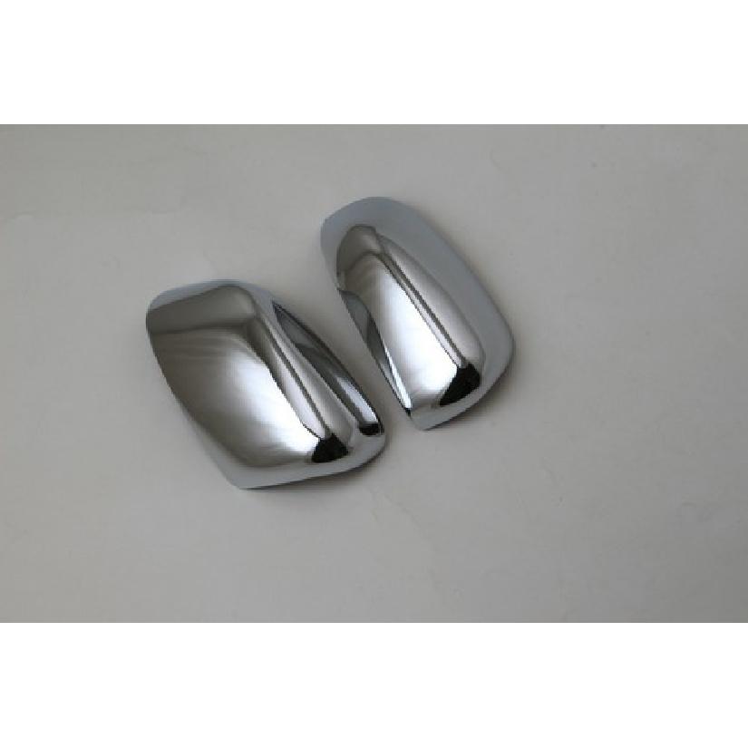 2x Side Mirror Cover Trim for 2017- JEEP Compass Rearview ABS Chrome