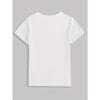European sizes Letter Print Vintage T-Shirt, Short Sleeve Round Neck Casual Top, Suitable for Summer and Spring, Women's Clothing