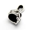 [goodvibrations] Skull Cherry Blossom Japanese Pattern Pendant - Good Vibrations - Men's & Women's - Sterling Silver 925