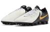 Nike Fashion HG Hard Ground Cushioning Slip Resistant Abrasion Resistant Lightweight Soccer Shoes Men's Black White FJ2555-100
