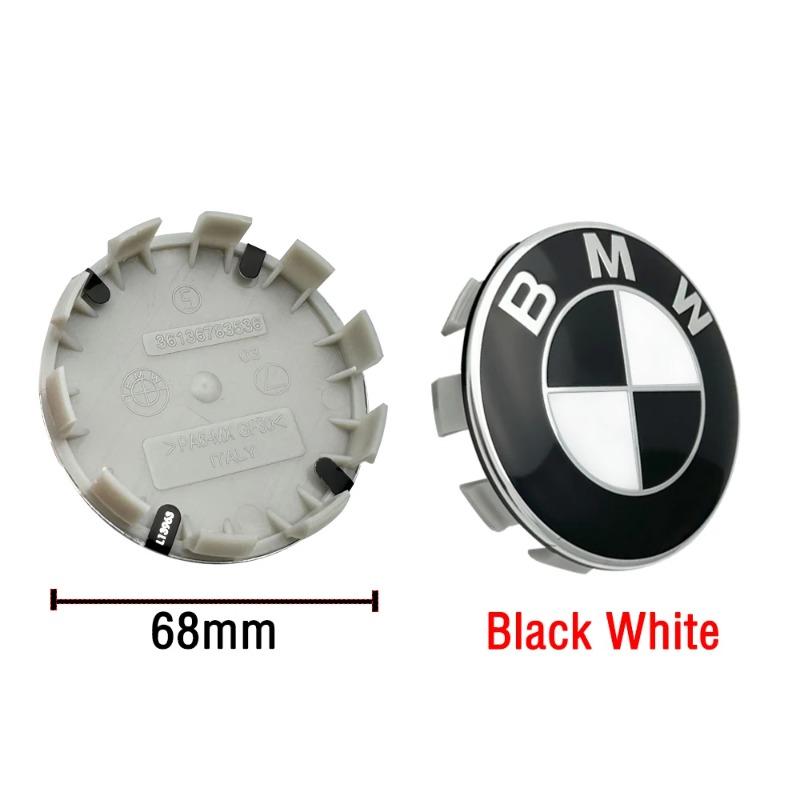 4 Stück 56 mm / 68 mm Auto Styling Radnabenkappe Nabenkappe Emblem Für BMW M F34 F32 E52 E53 E60 E90 E91 E92 E93 F01 F30 F20 X6