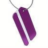 Luggage Tags Aluminium Alloy Suitcase Tag Travel Labels with Steel Loop Luggage Tags for Suitcases Travel Accessories