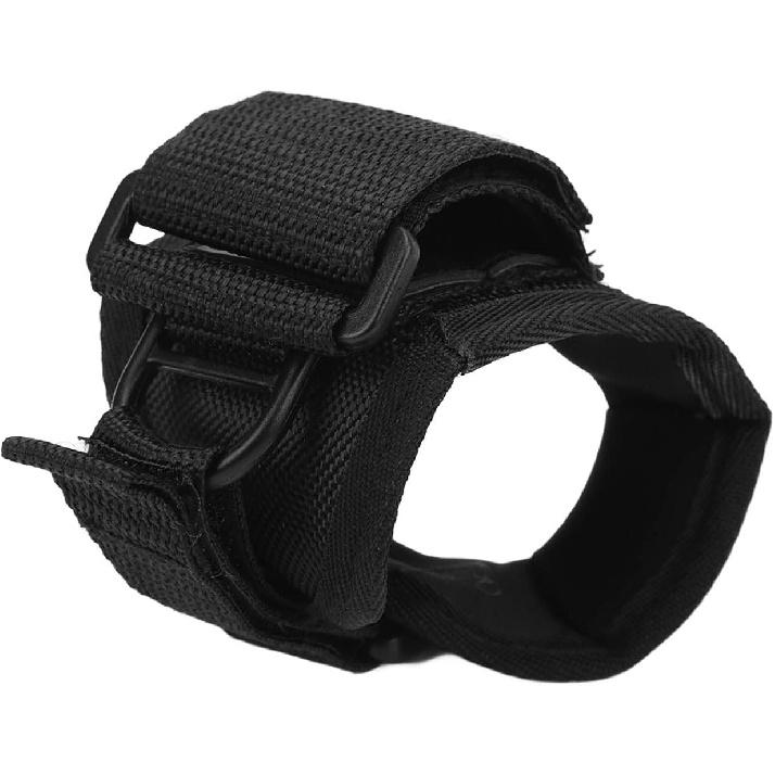 Diving Flashlight Arm Strap Wrist Flashlight Holster Flashlight Glove Electric Torch Holder Hand Arm for Outdoor Diving and Camping