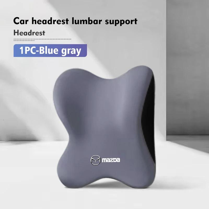 2025 Hot Car Headrest Lumbar Support Cushion Backrest Neck Pillow For Mazda Atenza Axela MX30 CX30 CX3 CX9 MX5 RX8 RX7