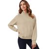 Damen Sweatshirt Langarm Lässig Bequem Locker Leicht Damen Sweatshirt