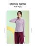 Women's Quick-Dry Long Sleeve Fitness Set for Badminton, Running, and Outdoor Sports - Autumn/Winter Collection