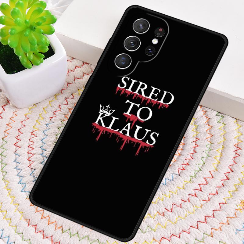 Klaus Mikaelson Vampire Diaries Silicone Phone Case For Samsung Galaxy note 10 pro S26 S25 S24 S23 S22 S21 Plus Ultra Capa Cover