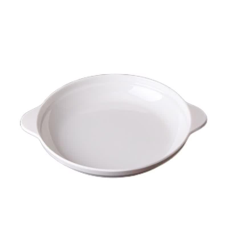 Qianxing A8 White Melamine Dinner Plate