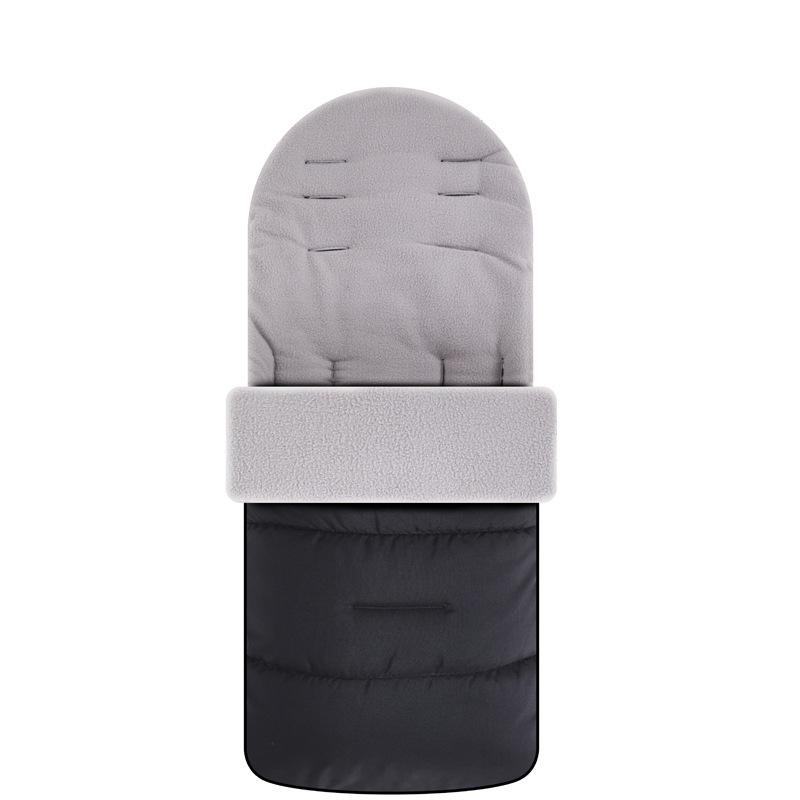 Winter Stroller Sleeping Bag with Windproof Footmuff and Cover