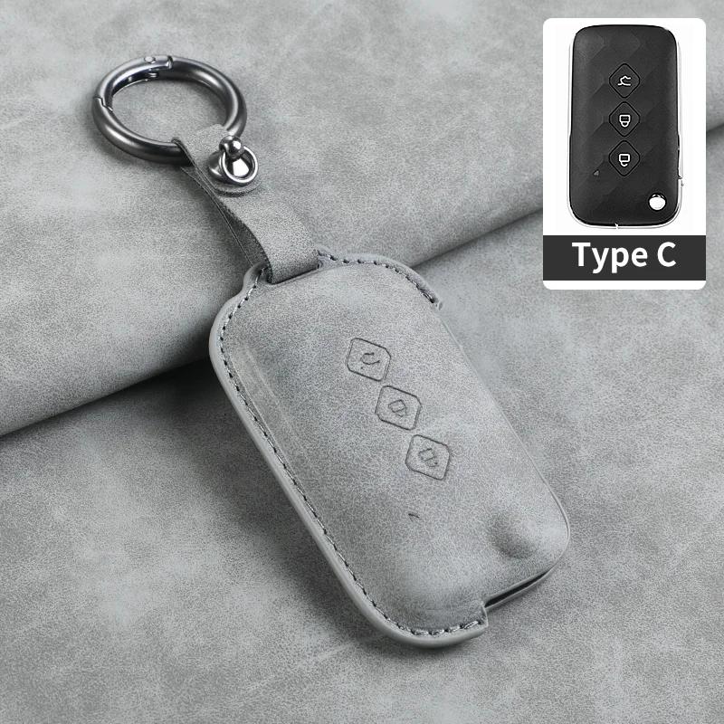 

Leather For Chevrolet Aveo Trax Groove Captiva Wuling Flip Car Key Case Cover Shell 3 Button Remote Key Keychian Accessory