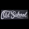 19x7CM OLD SCHOOL Vinyl Custom Classic Car Styling Decal Sticker Car Accessories
