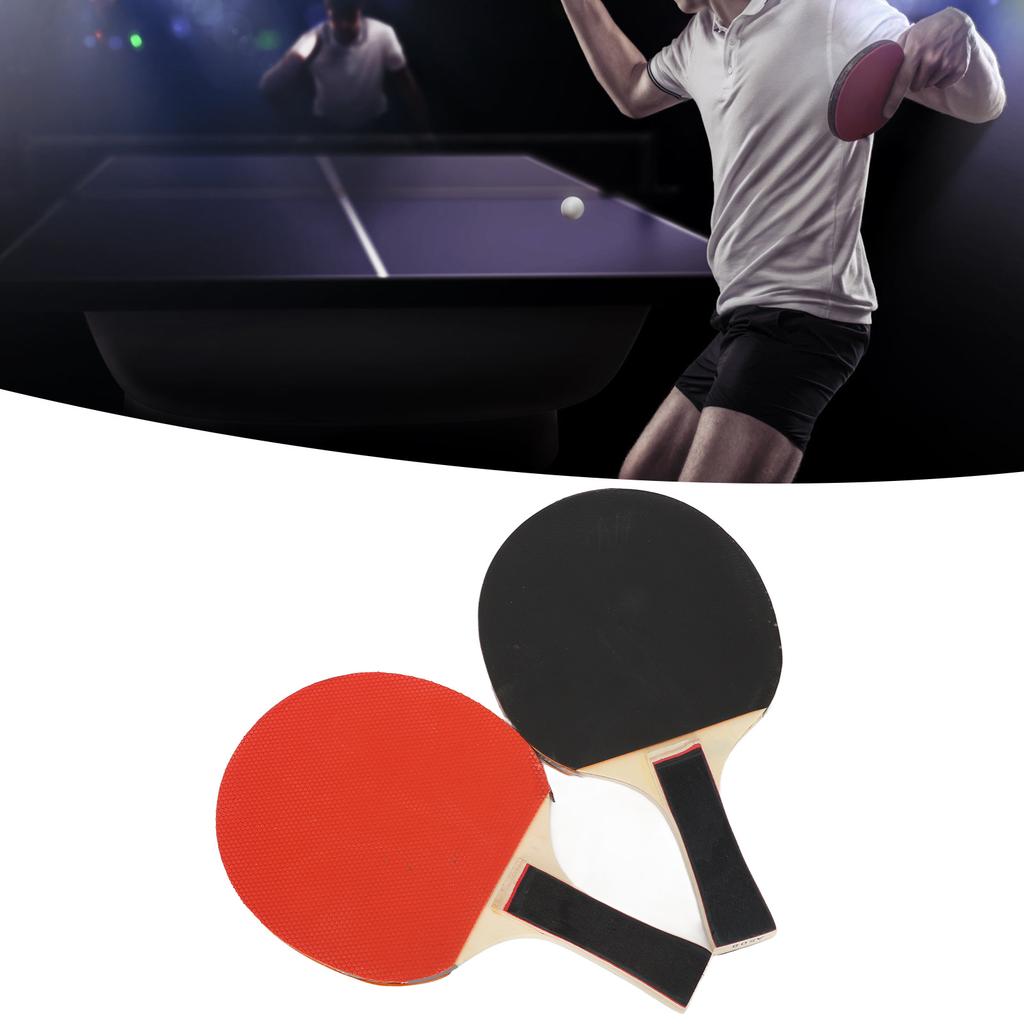 REGAIL 08 Balls Paddles Set Table Tennis Handshake Racket Set for Home Entertainment