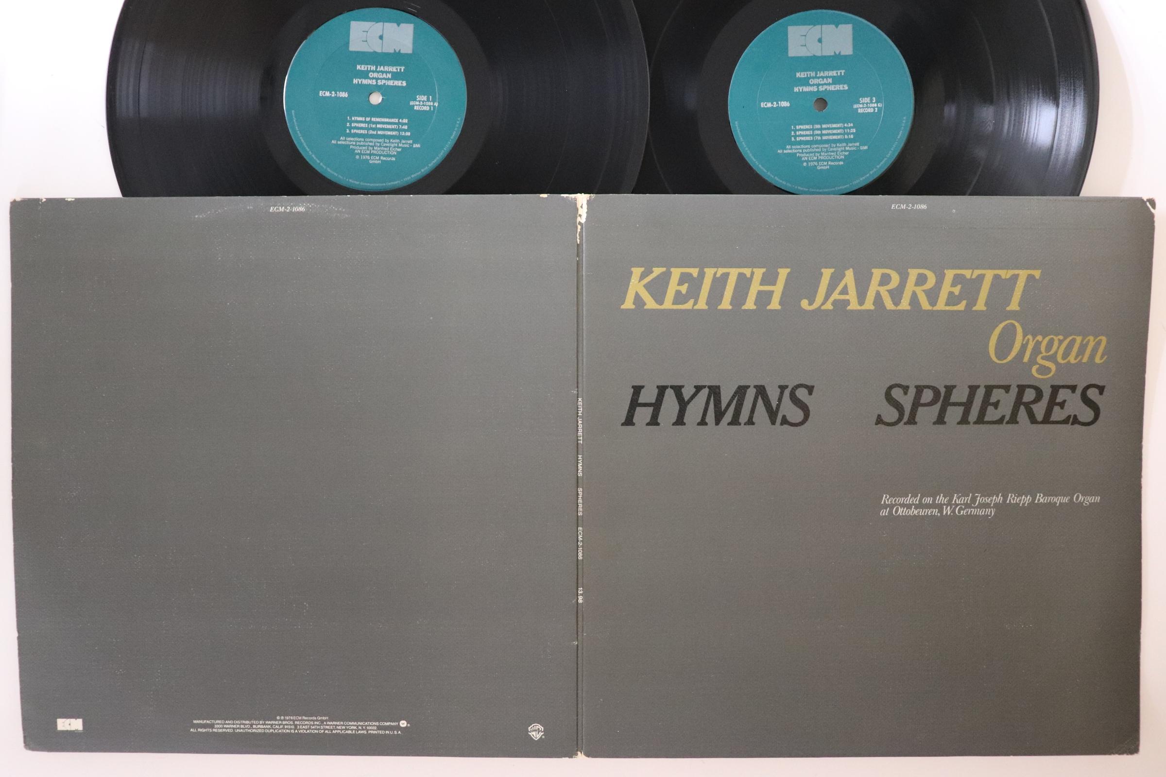 

LP Пластинка КИТ ДЖАРРЕТТ - Гимны Сфер ECM21086 ECM US Джаз Б/У