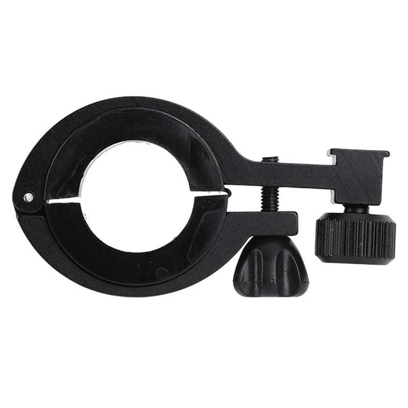 Bike Light Holder Aluminum Alloy Bicycle Light Front Bracket Lightweight Bicycle Light Mounting Bracket Portable for Cycling